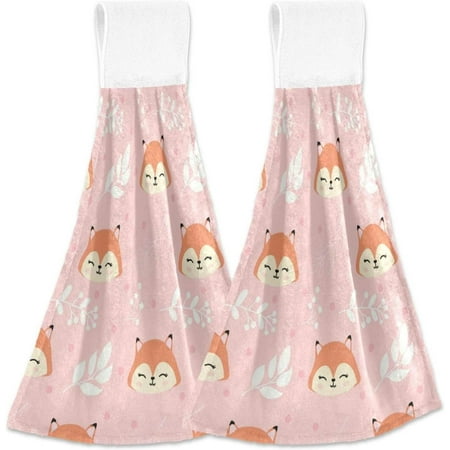 SKYSONIC 2 PCS Hanging Hand Towels Childish Cute Fox and Plant Hand Dry Towels for Kitchen & Bathroom Hanging Towel Set with Hanging Loop 12 x17
SKYSONIC 2 PCS Hanging Hand Towels Childish Cute Fox and Plant Hand Dry Towels for Kitchen & Bathroom Hanging Towel Set with Hanging Loop 12 x17