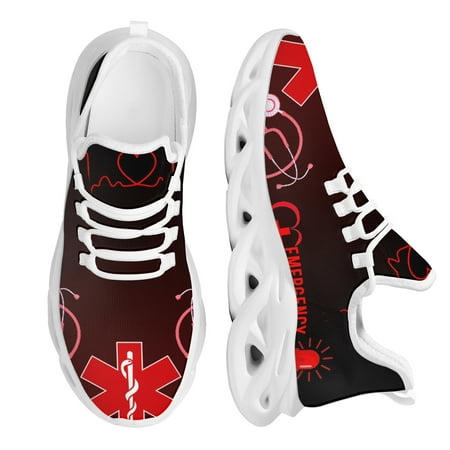 New EMT EMS EMR Paramedic Print Shoes for Women Men Medical Surgical Design Breathable Sneakers Lace Up Flats Footwear Zapatos
New EMT EMS EMR Paramedic Print Shoes for Women Men Medical Surgical Design Breathable Sneakers Lace Up Flats Footwear Zapatos