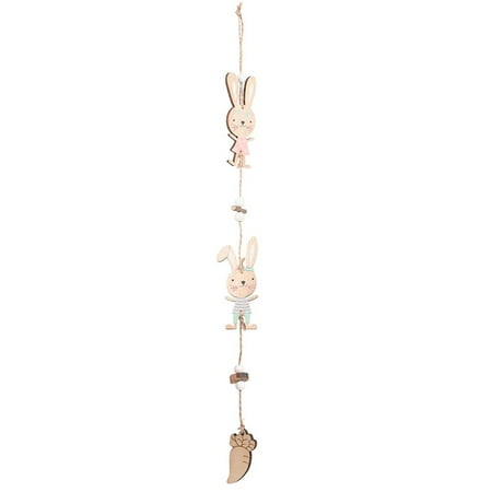 iOPQO Hangs Mini Wooden Pendant For Easter Home Decoration Hanging Room Decoration Gifts double rabbit pendant skirt rabbit B
iOPQO Hangs Mini Wooden Pendant For Easter Home Decoration Hanging Room Decoration Gifts double rabbit pendant skirt rabbit B
