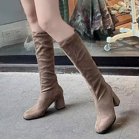 Njoeus Women Boot Wide Calf Boots Women Women s Warm Solid Retro Zipper High Heel Round Head Boots Shoes
Njoeus Women Boot Wide Calf Boots Women Women s Warm Solid Retro Zipper High Heel Round Head Boots Shoes