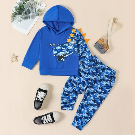 Toddler Boys Outfit Sets Winter Long Sleeve Cartoon Dinosaur Prints Tops Pants Two-Piece Suit Clothes
Toddler Boys Outfit Sets Winter Long Sleeve Cartoon Dinosaur Prints Tops Pants Two-Piece Suit Clothes