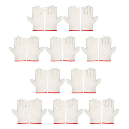 2024 10 Pairs Canvas Gloves 24 Lines Double Layers Wear Resistance Thickened Welding Safety Gloves
2024 10 Pairs Canvas Gloves 24 Lines Double Layers Wear Resistance Thickened Welding Safety Gloves