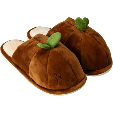 PIKADINGNIS Women s Slippers Cartoon Pumpkin Slippers Winter Slippers Plush Warm Slippers Cute Home Slippers
PIKADINGNIS Women s Slippers Cartoon Pumpkin Slippers Winter Slippers Plush Warm Slippers Cute Home Slippers