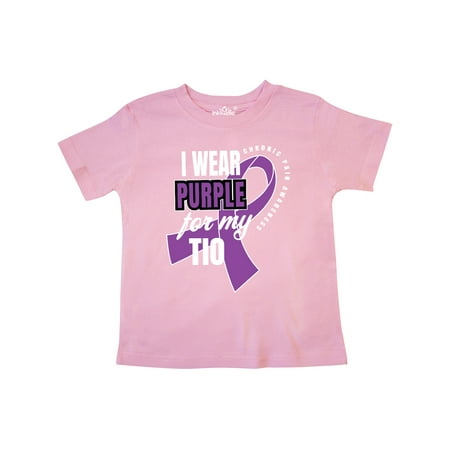 Inktastic Chronic Pain I Wear Purple For My Tio Gift Toddler Boy or Toddler Girl T-Shirt
Inktastic Chronic Pain I Wear Purple For My Tio Gift Toddler Boy or Toddler Girl T-Shirt