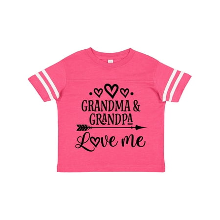 Inktastic Grandma Grandpa Love Me Arrow Gift Toddler Boy or Toddler Girl T-Shirt
Inktastic Grandma Grandpa Love Me Arrow Gift Toddler Boy or Toddler Girl T-Shirt