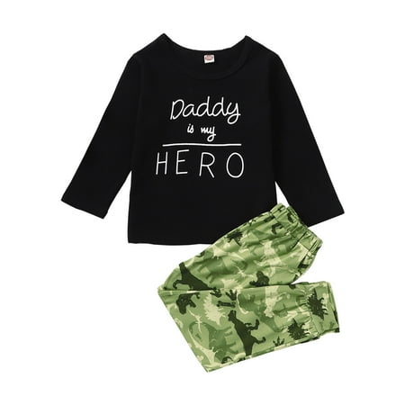 Toddler Baby Boys Clothes Baby Boys 2PCS Outfits 12-24 Months Boys Letter Print Long Sleeve Top Dinosaur Print Pants Set Black
Toddler Baby Boys Clothes Baby Boys 2PCS Outfits 12-24 Months Boys Letter Print Long Sleeve Top Dinosaur Print Pants Set Black