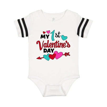 Inktastic My First Valentines Day hearts and arrow Gift Baby Boy or Baby Girl Bodysuit
Inktastic My First Valentines Day hearts and arrow Gift Baby Boy or Baby Girl Bodysuit