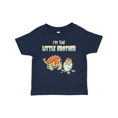 Inktastic I m the Little Brother Ankylosaurus Bros Gift Baby Boy T-Shirt