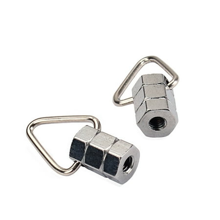 NUOLUX 2 PCS Strap Lock Strap Button Banjo Guitar Strap Hook Button for Banjo (Silver)
NUOLUX 2 PCS Strap Lock Strap Button Banjo Guitar Strap Hook Button for Banjo (Silver)