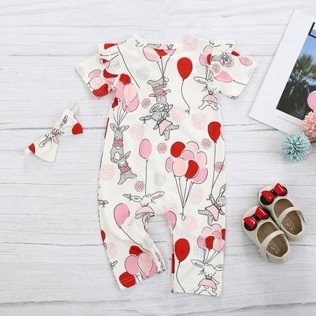 Aayomet Jumpsuit For Baby Girl Baby Girl Clothes Romper Cotton Outfit for Girls Cute Girl Jumpsuits Clothes White 6-9 Months
Aayomet Jumpsuit For Baby Girl Baby Girl Clothes Romper Cotton Outfit for Girls Cute Girl Jumpsuits Clothes White 6-9 Months