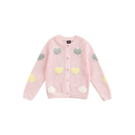 Domingbub Toddler Baby Girls Valentines Long Sleeve Pullover Love Heart Cardigan Button Down Knit Jacket Outwear Pink 12-18 Months
Domingbub Toddler Baby Girls Valentines Long Sleeve Pullover Love Heart Cardigan Button Down Knit Jacket Outwear Pink 12-18 Months