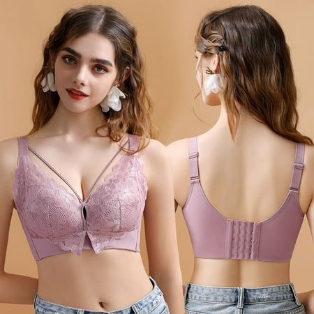 KUNPENG Ladies No Steel Ring Bra Receiving Bra Top Support Sagging Bra Underwear Oversize Purple / 44D
KUNPENG Ladies No Steel Ring Bra Receiving Bra Top Support Sagging Bra Underwear Oversize Purple / 44D