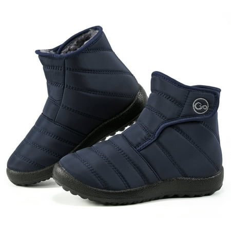 Boys Girls Boots Winter Boot With Faux Fur Lined Toddler Little Kid Boots Waterproof Unisex Child Warm Snow Booties 
Boys Girls Boots Winter Boot With Faux Fur Lined Toddler Little Kid Boots Waterproof Unisex Child Warm Snow Booties