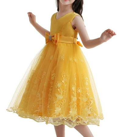 PEASKJP Girls Blouses And Tops Dressy Toddler Girls Sleeveless Casual Style Tulle Round Neckline Floral Printed Dress Yellow 5-6 Years
PEASKJP Girls Blouses And Tops Dressy Toddler Girls Sleeveless Casual Style Tulle Round Neckline Floral Printed Dress Yellow 5-6 Years