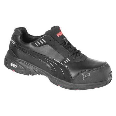 PUMA 642575-14 Athletic Work Shoes, Comp, Mn, 14, Blk, 1PR