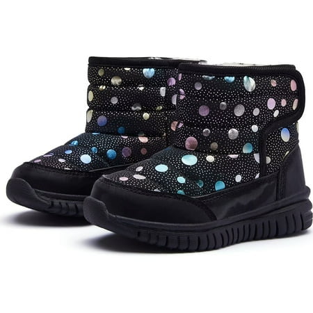HOBIBEAR Boys Girls Toddler Snow Boots Waterproof Slip Resistant Outdoor Kids Winter Shoes
HOBIBEAR Boys Girls Toddler Snow Boots Waterproof Slip Resistant Outdoor Kids Winter Shoes