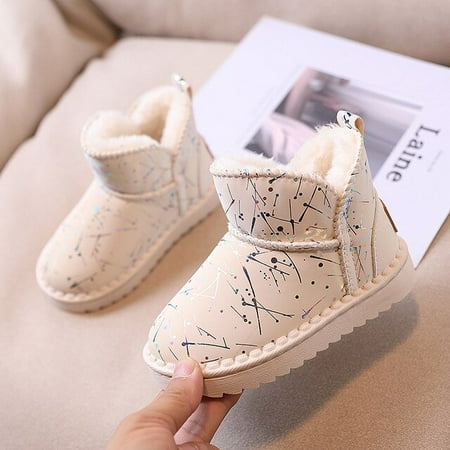 DancePeanut Winter Kids Boots for Boys Waterproof Snow Boots with Fur Girls Warm Boots with Plush Children Toddlers Cotton Shoes
DancePeanut Winter Kids Boots for Boys Waterproof Snow Boots with Fur Girls Warm Boots with Plush Children Toddlers Cotton Shoes