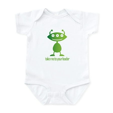 CafePress - Take Me To Your Leader Infant Bodysuit - Baby Light Bodysuit Size Newborn - 24 Months
CafePress - Take Me To Your Leader Infant Bodysuit - Baby Light Bodysuit Size Newborn - 24 Months