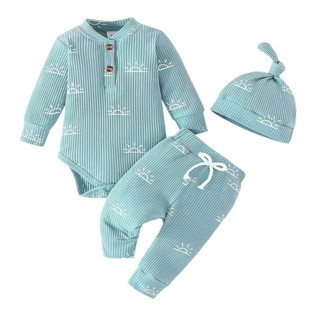 Baby Girls Boyss Vacation Outfits 2024 Boys Girls Long Sleeve Cartoon Prints Romper Solid Colour Pants Hat Outfits Set For Kids Clothes
Baby Girls Boyss Vacation Outfits 2024 Boys Girls Long Sleeve Cartoon Prints Romper Solid Colour Pants Hat Outfits Set For Kids Clothes