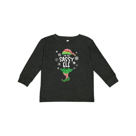 Inktastic Funny Christmas I m the Sassy Elf with Shoes and Hat Gift Toddler Boy or Toddler Girl Long Sleeve T-Shirt
Inktastic Funny Christmas I m the Sassy Elf with Shoes and Hat Gift Toddler Boy or Toddler Girl Long Sleeve T-Shirt