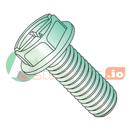 10-32 x 1/2 Machine Screws / Combo / Hex Washer Head / Steel / Zinc Green (Quantity: 6 000 pcs)
10-32 x 1/2 Machine Screws / Combo / Hex Washer Head / Steel / Zinc Green (Quantity: 6 000 pcs)