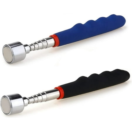 20 lbs Magnetic Telescoping Pick Up Tool for Small Metal Tools Extends from 7 to 30 inches / 185-720mm (Black+Blue)
20 lbs Magnetic Telescoping Pick Up Tool for Small Metal Tools Extends from 7 to 30 inches / 185-720mm (Black+Blue)