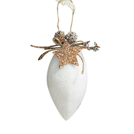 BNisBM Christmas Party Decoration Foam White Snowflake Water Drop Bell Sticky Christmas Decoration Pendant Hanging Breakthrough
BNisBM Christmas Party Decoration Foam White Snowflake Water Drop Bell Sticky Christmas Decoration Pendant Hanging Breakthrough