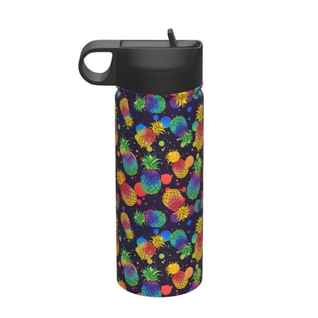 Gaeub Colorful Pineapples1 Printed 18oz Sports Insulated Kettle With Straw Sports Insulated Bottle Water Bottle For Running Hiking Cycling Climbing Mens Womans Insulated Water Bottle
Gaeub Colorful Pineapples1 Printed 18oz Sports Insulated Kettle With Straw Sports Insulated Bottle Water Bottle For Running Hiking Cycling Climbing Mens Womans Insulated Water Bottle