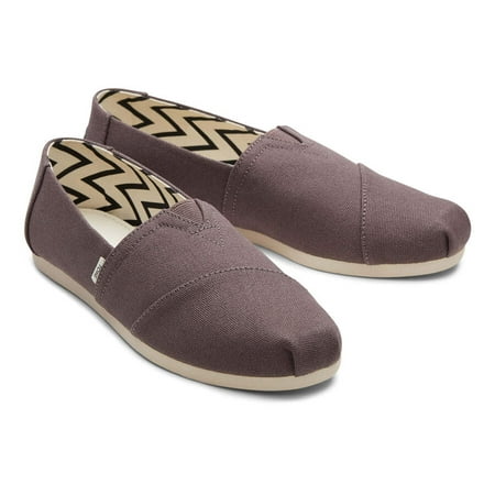 Toms Womens Alpargata Recycled Cotton Canvas – Ash