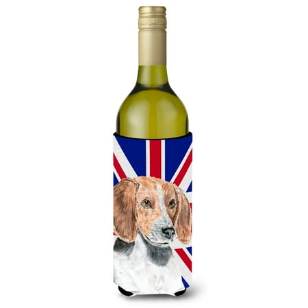 Carolines Treasures SC9858LITERK English Foxhound with English Union Jack British Flag Wine Bottle Hugger Wine Bottle
Carolines Treasures SC9858LITERK English Foxhound with English Union Jack British Flag Wine Bottle Hugger Wine Bottle