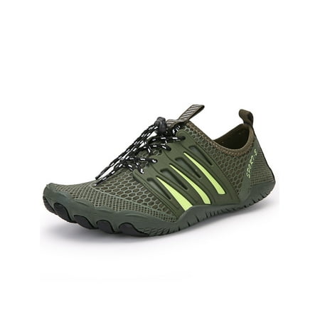 Kesitin Womens Mens Beach Shoe Slip On Aqua Socks Quick Dry Water Shoes Lightweight Anti-Slip Flats Climbing Barefoot Swim Sneakers Dark Green 11.5
Kesitin Womens Mens Beach Shoe Slip On Aqua Socks Quick Dry Water Shoes Lightweight Anti-Slip Flats Climbing Barefoot Swim Sneakers Dark Green 11.5