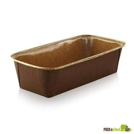 Packnwood 209KRBAKE160K Free Standing Rectangular Kraft Paper Baking Mold - 6.3 x 2.5 x 2 in. - 200 Piece
Packnwood 209KRBAKE160K Free Standing Rectangular Kraft Paper Baking Mold - 6.3 x 2.5 x 2 in. - 200 Piece