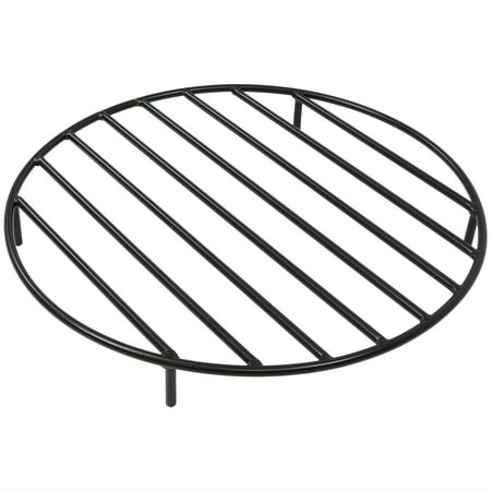 Sunnydaze Outdoor Heavy-Duty Steel with High-Temperature Finish Round Fire Pit Firewood Log Grate - 24 - Black
Sunnydaze Outdoor Heavy-Duty Steel with High-Temperature Finish Round Fire Pit Firewood Log Grate - 24 - Black