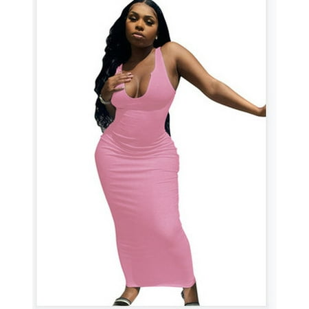 2021 European And American Women s Spring And Summer Camisole Deep V-Neck Slim Sexy Dress Female Dress
2021 European And American Women s Spring And Summer Camisole Deep V-Neck Slim Sexy Dress Female Dress
