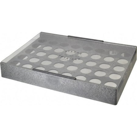 Made in USA 40 Collet ER32 Plastic Collet Rack and Tray 9-1/2 Wide x 2-1/8 High x 13-5/8 Long Clear Sliding Lid
Made in USA 40 Collet ER32 Plastic Collet Rack and Tray 9-1/2 Wide x 2-1/8 High x 13-5/8 Long Clear Sliding Lid