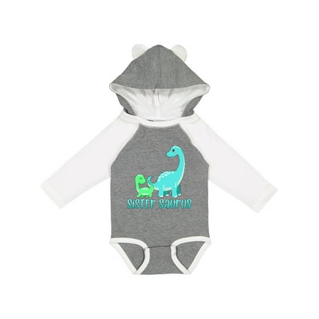 Inktastic Sister-saurus Cute Brontosaurus Family Gift Baby Boy or Baby Girl Long Sleeve Bodysuit
Inktastic Sister-saurus Cute Brontosaurus Family Gift Baby Boy or Baby Girl Long Sleeve Bodysuit