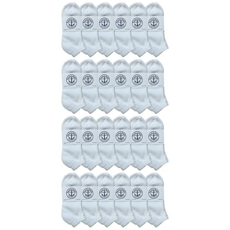 24 Pairs Of Yacht & Smith Bulk Womens Ankle Socks Low Cut Ankle Socks Size 9-11 (White)
24 Pairs Of Yacht & Smith Bulk Womens Ankle Socks Low Cut Ankle Socks Size 9-11 (White)