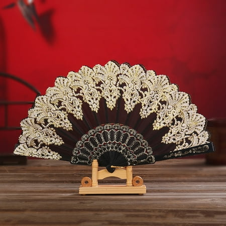 MAX Dance Fan Stage Performance Decoration Art Craft Pretty Plastic Gold Blocking Craft Fan
MAX Dance Fan Stage Performance Decoration Art Craft Pretty Plastic Gold Blocking Craft Fan