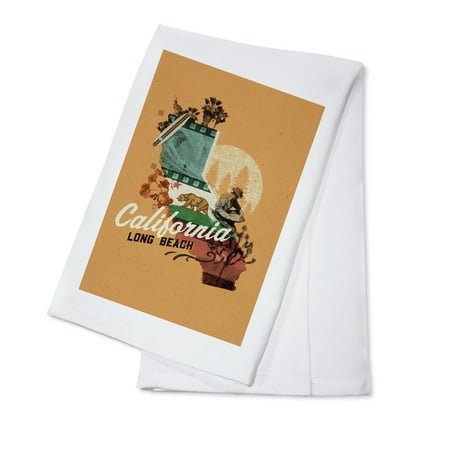 Long Beach California State Photomontage State Series Contour (100% Cotton Tea Towel Decorative Hand Towel Kitchen and Home)
Long Beach California State Photomontage State Series Contour (100% Cotton Tea Towel Decorative Hand Towel Kitchen and Home)