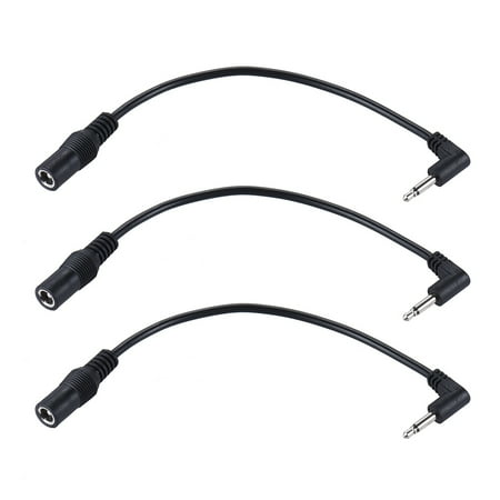 3pcs 5.5mm * 2.1/2.5mm to 3.5mm(1/8″) Positive Power Supply Converter Cable for Guitar Effect
3pcs 5.5mm * 2.1/2.5mm to 3.5mm(1/8″) Positive Power Supply Converter Cable for Guitar Effect
