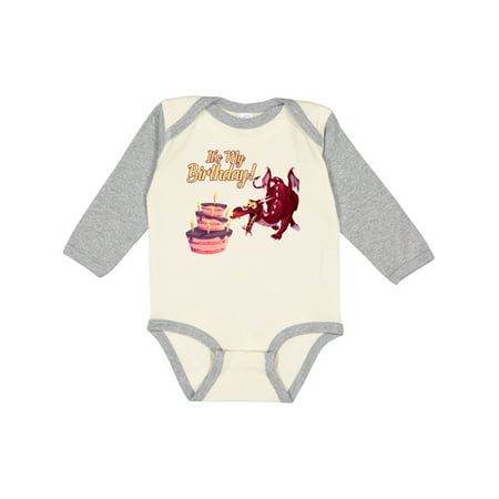 Inktastic It s My Birthday Dragon Gift Baby Boy or Baby Girl Long Sleeve Bodysuit
Inktastic It s My Birthday Dragon Gift Baby Boy or Baby Girl Long Sleeve Bodysuit