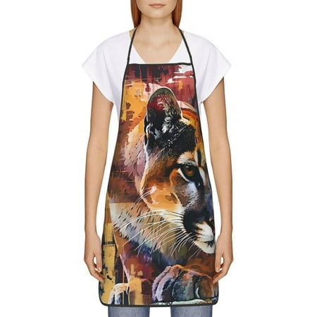 Goofa Bib Apron Unisex Aprons Adjustable Waterdrop Resistant Cooking Kitchen Apron for Chef Abstract Lion Painting Pattern Apron Bulk
Goofa Bib Apron Unisex Aprons Adjustable Waterdrop Resistant Cooking Kitchen Apron for Chef Abstract Lion Painting Pattern Apron Bulk