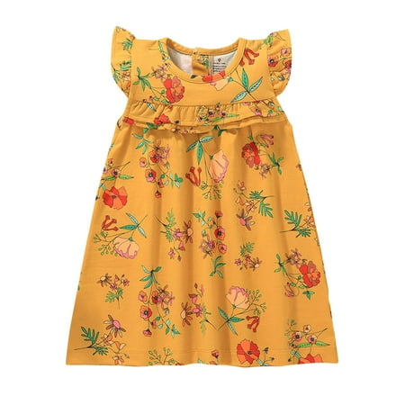 Fesfesfes Toddler Kids Dress Infant Baby Girls Summer Dress Floral Ruffled TuTu Skirt Casual Princess Dress Spring Saving Sale
Fesfesfes Toddler Kids Dress Infant Baby Girls Summer Dress Floral Ruffled TuTu Skirt Casual Princess Dress Spring Saving Sale