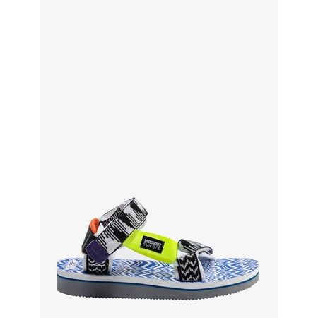 MAN Fabric sandals with iconic pattern