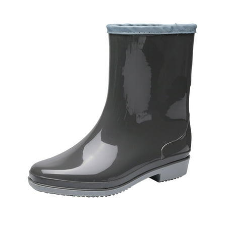 jsaierl Fashion Mid-tube Rain Boots Ladies Pvc Non-slip Rain Boots Water Shoes Woman Rubber Shoes
jsaierl Fashion Mid-tube Rain Boots Ladies Pvc Non-slip Rain Boots Water Shoes Woman Rubber Shoes