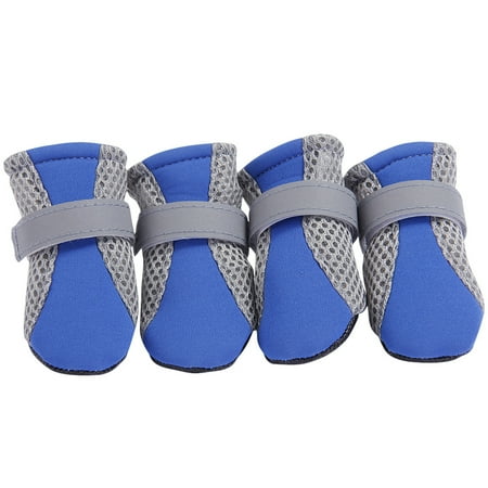 Smrinog 4Pcs Pet Shoes Breathable Dog Leisure Walking Shoes with Fastening Straps and Rugged Anti-Slip Sole Perfect for Small Medium Large Dog (Dark Blue XL)
Smrinog 4Pcs Pet Shoes Breathable Dog Leisure Walking Shoes with Fastening Straps and Rugged Anti-Slip Sole Perfect for Small Medium Large Dog (Dark Blue XL)