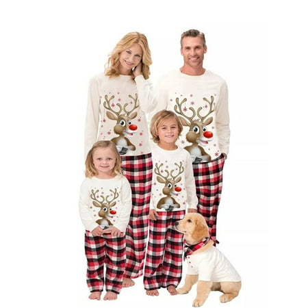 Xingqing Matching Family Clothes Set Christmas Top and Pants Cute Deer Homewear wear Cotton Set Clothes
Xingqing Matching Family Clothes Set Christmas Top and Pants Cute Deer Homewear wear Cotton Set Clothes