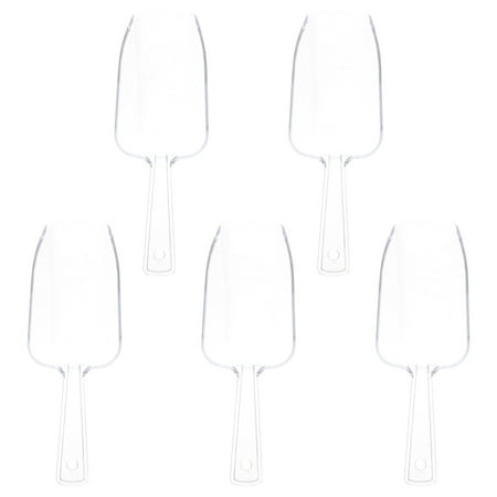 HOMEMAXS BESTOMZ 5pcs Mini Clear Plastic Ice Scoop Measuring Scoops for Weddings Candy Dessert Buffet Ice Cream Protein Powder
HOMEMAXS BESTOMZ 5pcs Mini Clear Plastic Ice Scoop Measuring Scoops for Weddings Candy Dessert Buffet Ice Cream Protein Powder