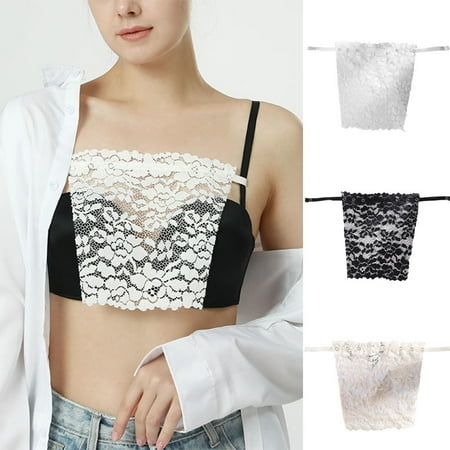 Shenmeida Women Underwear Lace See-through Chest Cloth Flower Anti Peep Cloth for Daily Wear
Shenmeida Women Underwear Lace See-through Chest Cloth Flower Anti Peep Cloth for Daily Wear