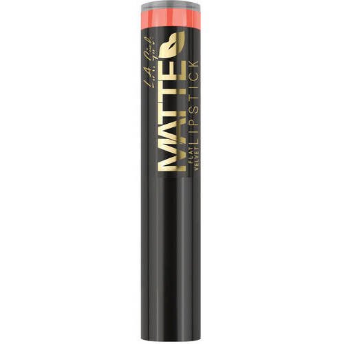 L.A. Girl Matte Flat Velvet Lipstick Stick, Sunset Chic